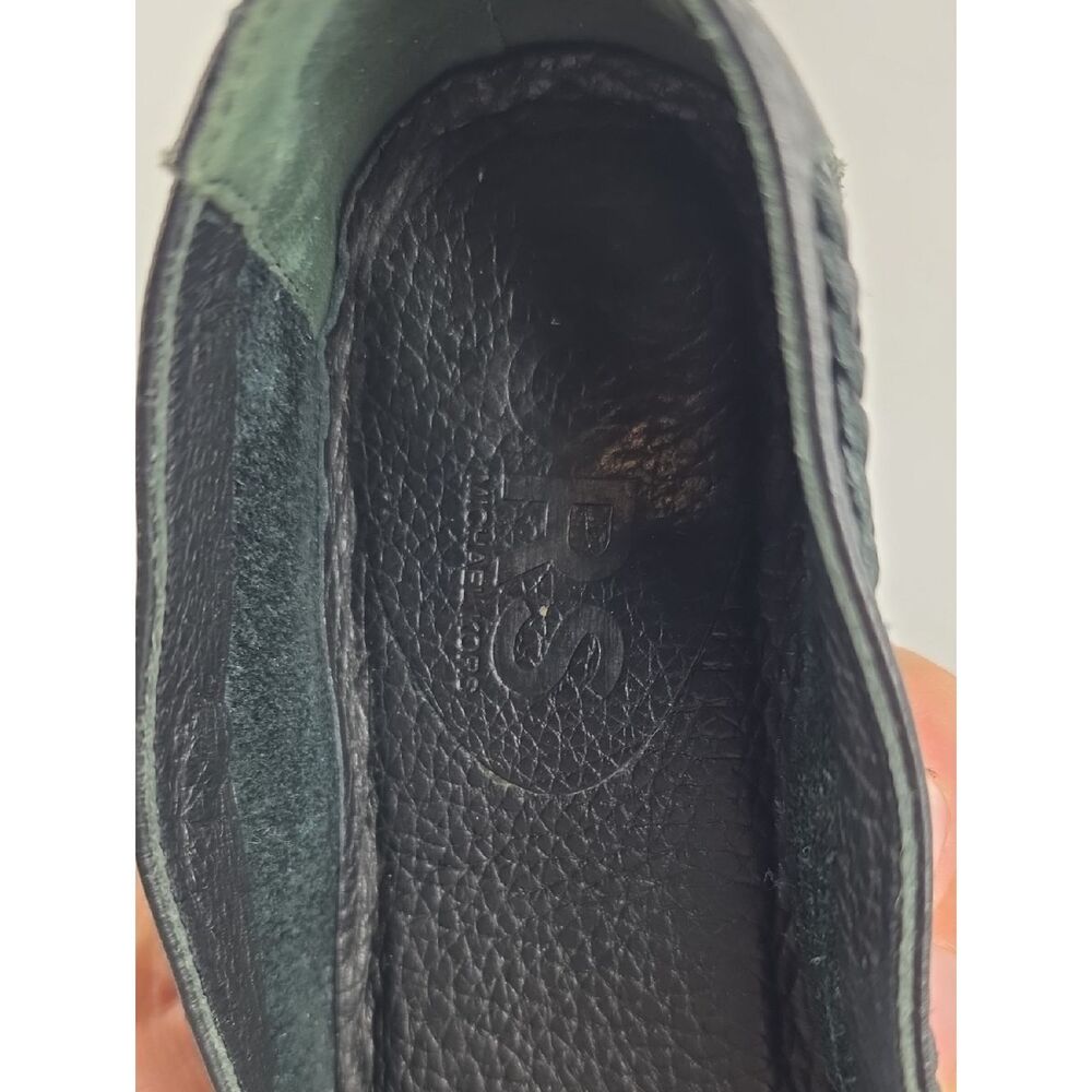 Michael Kors Black Leather Slip-On Loafers Women's Flats Size 7.5‎ - Picture 7 of 12